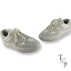 New Balance CT302 Off White/Cream Speckled Platform Sneakers Women’s 7